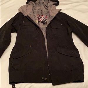 Burton Black Mutiny Ski Snowboard Jacket